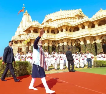 Modi in somnath 360x320